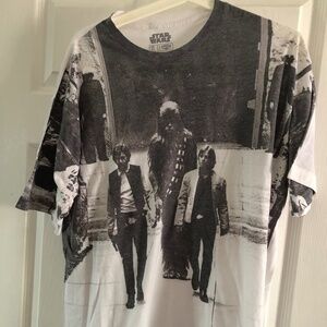 Star Wars x Fifth Sun T Shirt XL New Hope Awards Ceremony Luke Han Chewy